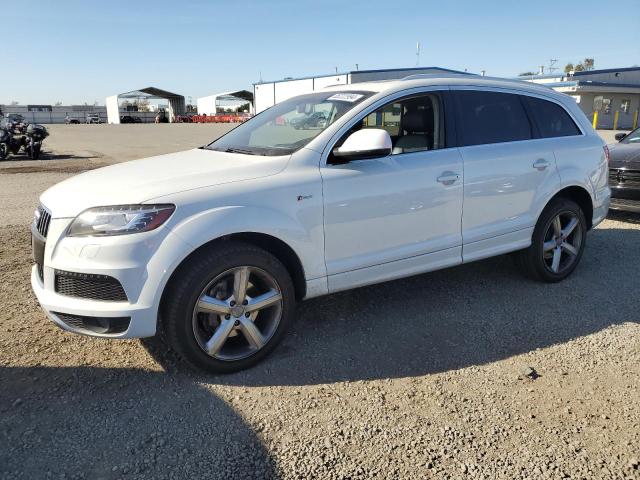 AUDI Q7 PRESTIG 2013 white  gas WA1DGAFE8DD002500 photo #1