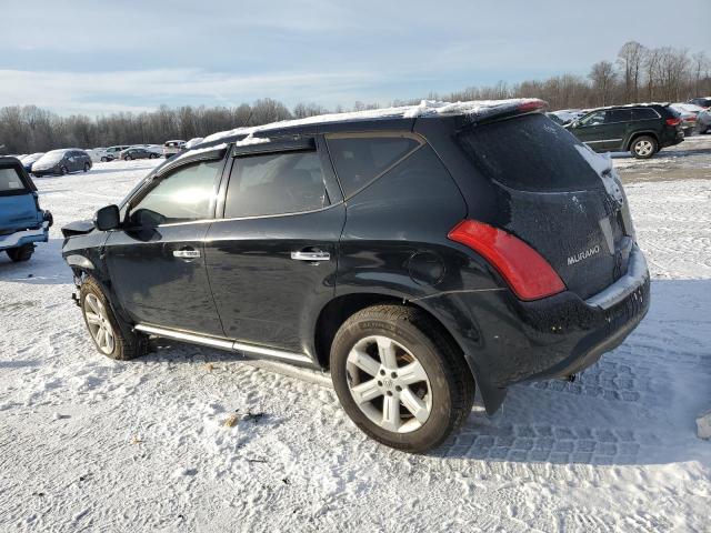 NISSAN MURANO SL 2006 black  gas JN8AZ08W76W543990 photo #3