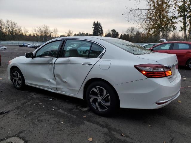 HONDA ACCORD LX 2017 white  gas 1HGCR2F33HA271223 photo #3