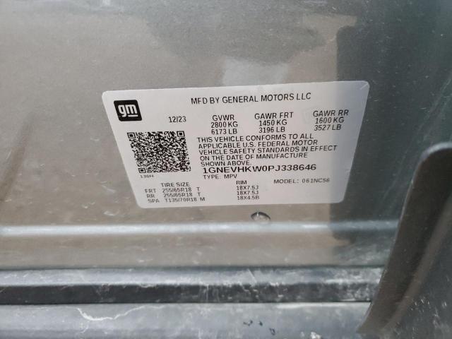 2023 CHEVROLET TRAVERSE L - 1GNEVHKW0PJ338646