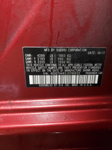 2018 SUBARU IMPREZA - 4S3GTAA62J3706532