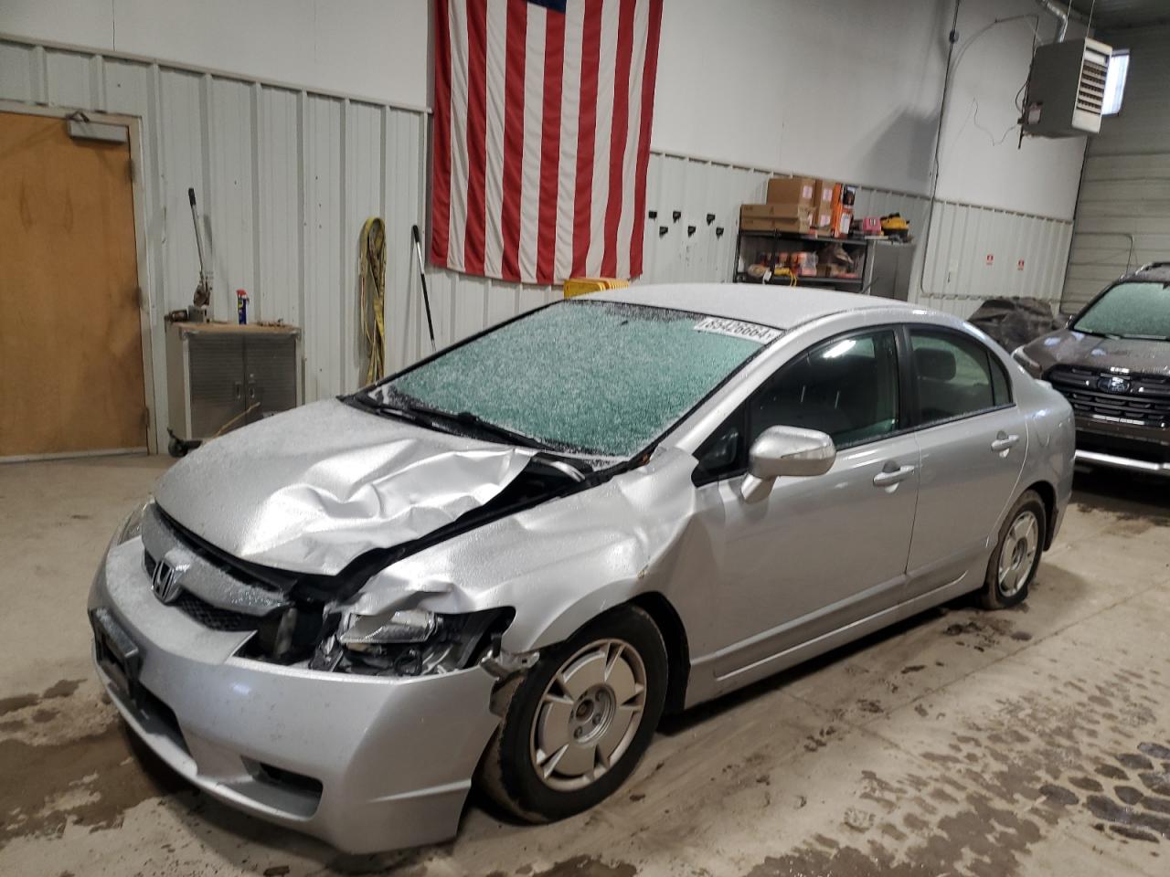 Lot #3041606503 2009 HONDA CIVIC HYBR