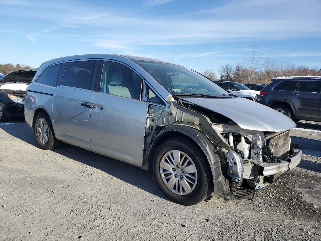 Lot #3034431783 2014 HONDA ODYSSEY LX