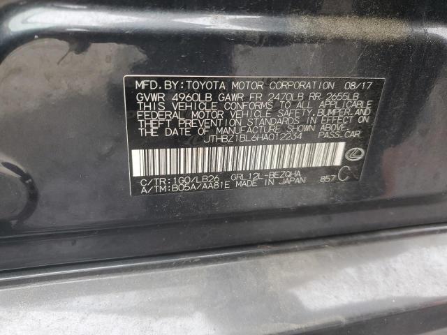 2017 LEXUS GS 350 BAS - JTHBZ1BL6HA012234