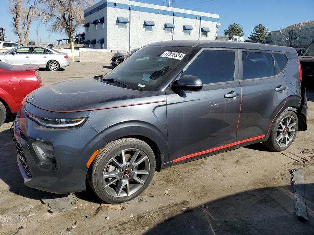 KIA SOUL GT-LI 2021 gray  gas KNDJ53AFXM7738279 photo #1