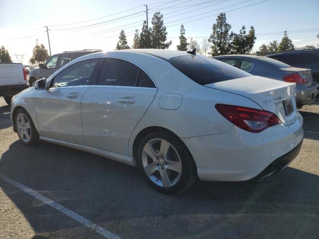 MERCEDES-BENZ CLA 250 2017 white sedan 4d gas WDDSJ4EB9HN472189 photo #3