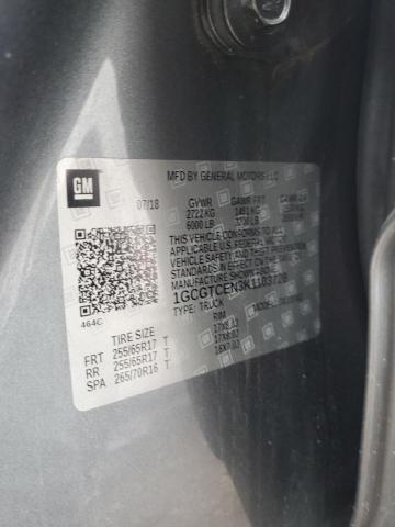 2019 CHEVROLET COLORADO L - 1GCGTCEN3K1103728