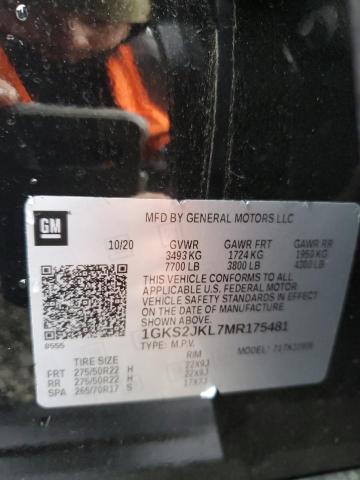 2021 GMC YUKON XL D - 1GKS2JKL7MR175481