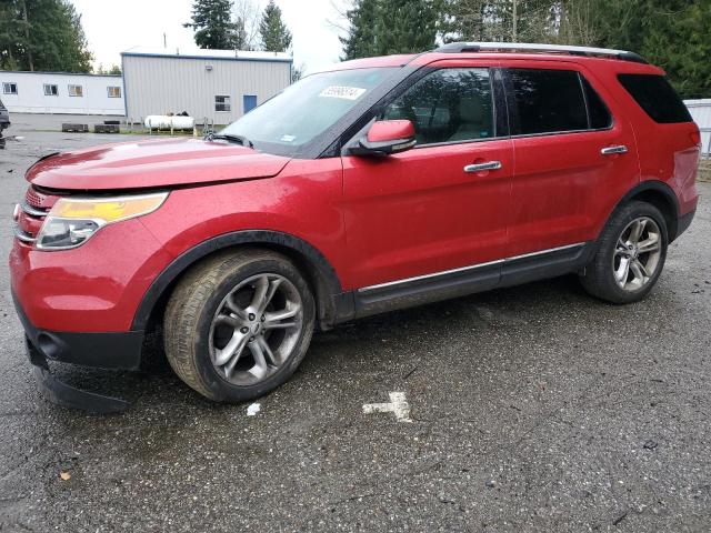 FORD EXPLORER L 2012 red  gas 1FMHK7F82CGA44916 photo #1