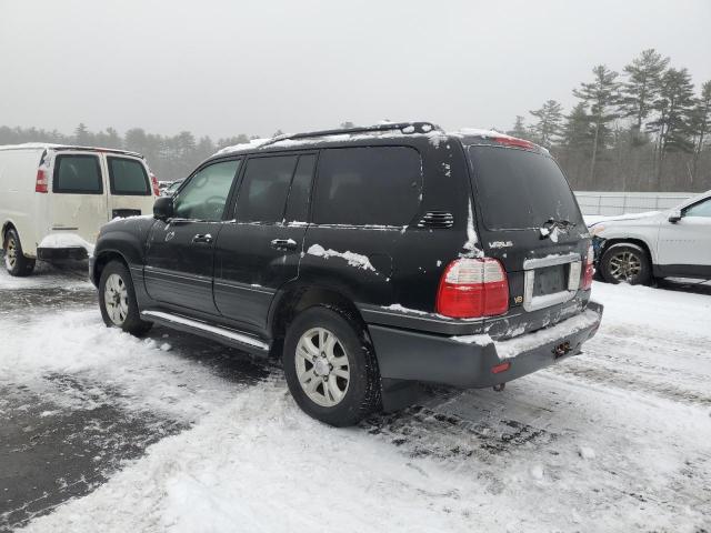 LEXUS LX 470 2004 black  gas JTJHT00W743546911 photo #3