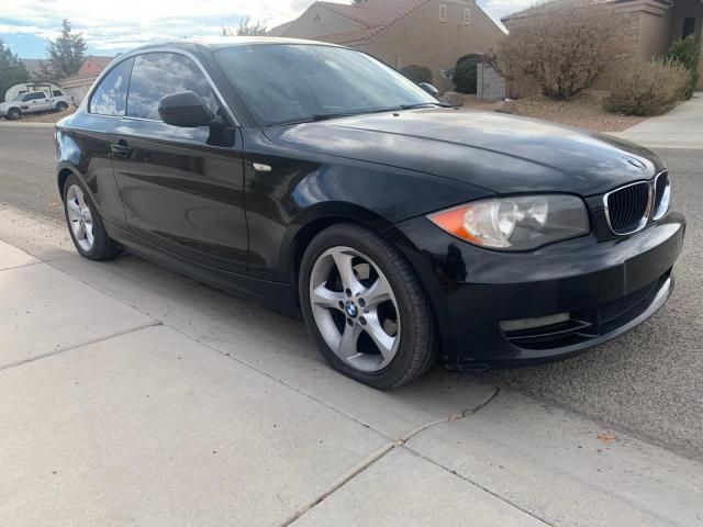 BMW 128 I 2010 black coupe gas WBAUP9C58AVF49460 photo #1