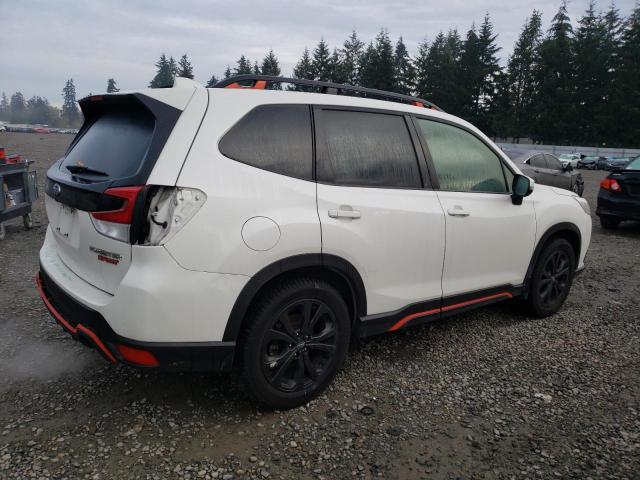 SUBARU FORESTER S 2022 white  gas JF2SKAGCXNH412364 photo #4