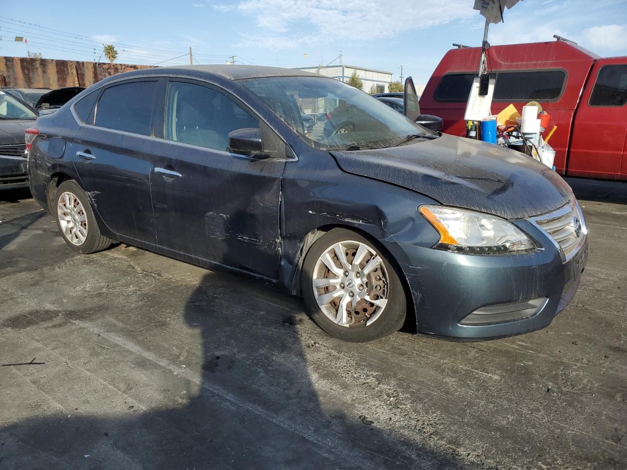 Lot #3029474690 2014 NISSAN SENTRA S