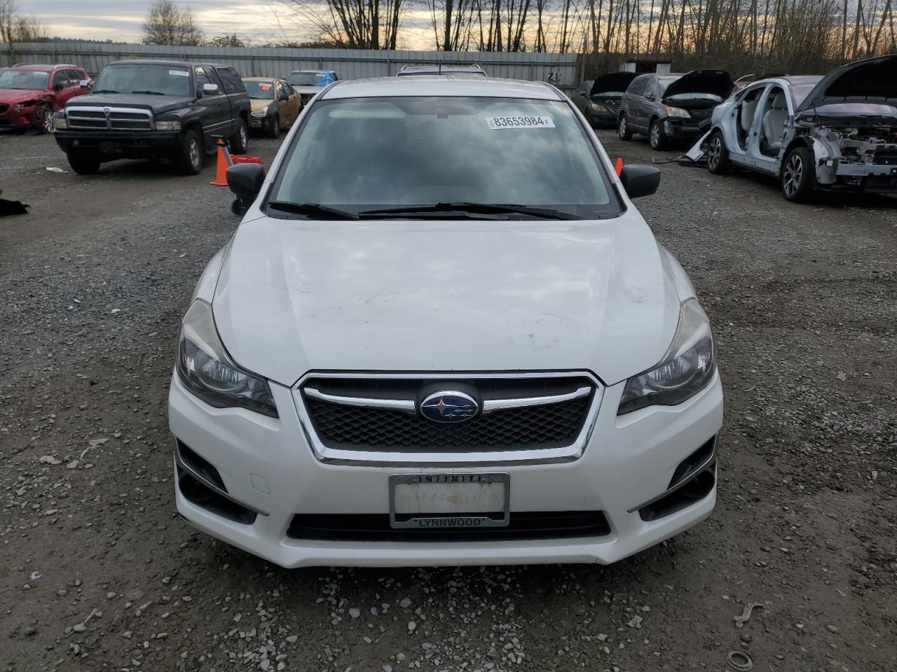 Lot #3029800247 2015 SUBARU IMPREZA