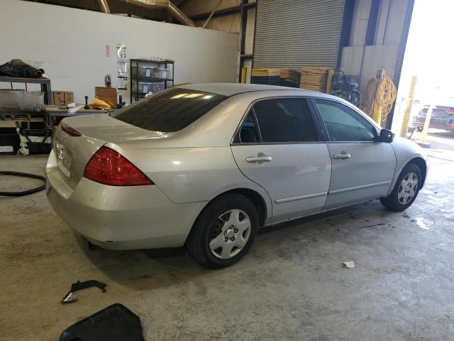 HONDA ACCORD LX 2007 silver sedan 4d gas 1HGCM56427A019986 photo #4