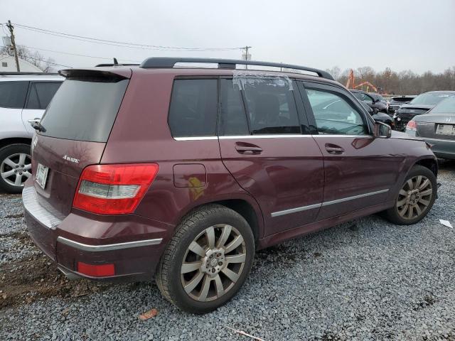 MERCEDES-BENZ GLK 350 4M 2011 burgundy  gas WDCGG8HB3BF629261 photo #4