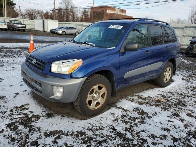 TOYOTA RAV4 2002 blue 4dr spor gas JTEHH20V220169342 photo #1