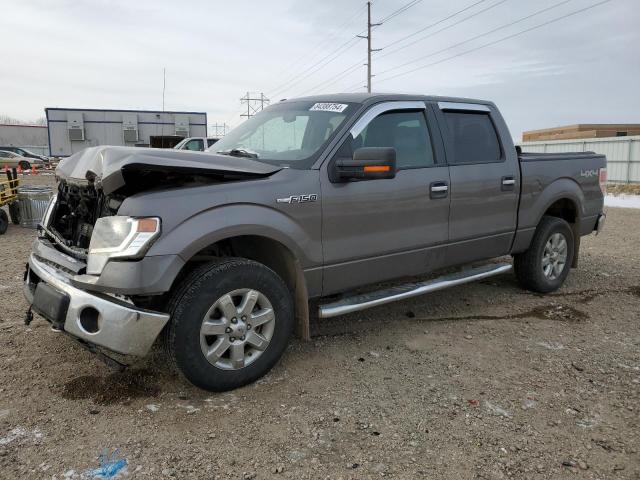 FORD F150 SUPER 2014 gray  flexible fuel 1FTFW1EF8EFA93544 photo #1