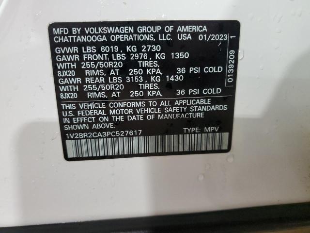 2023 VOLKSWAGEN ATLAS SEL - 1V2BR2CA3PC527617