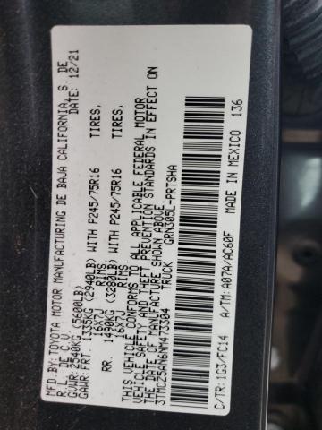 2022 TOYOTA TACOMA DOU - 3TMCZ5AN6NM473304