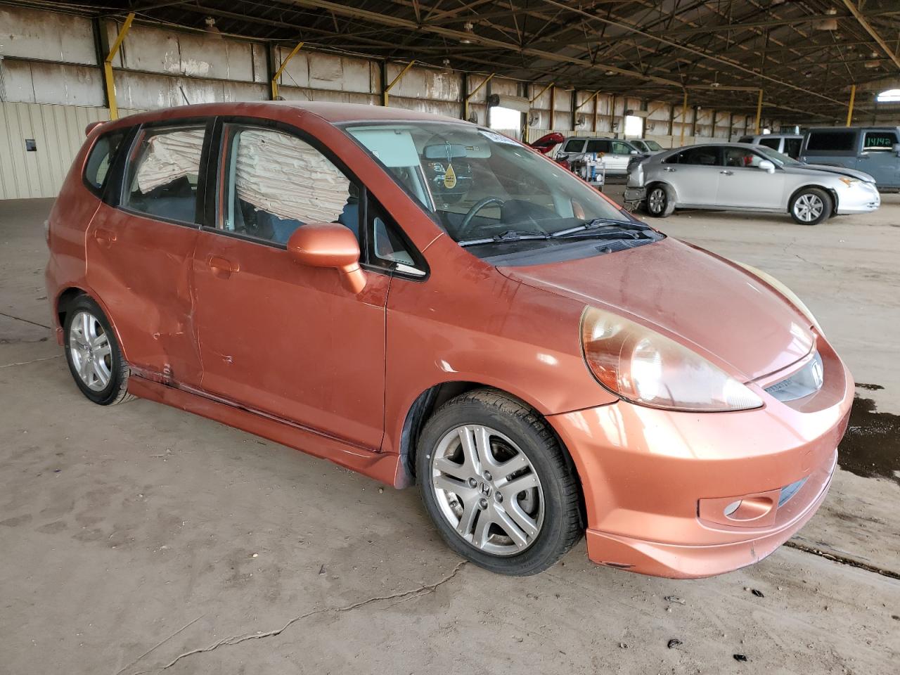 Lot #3027029770 2008 HONDA FIT SPORT