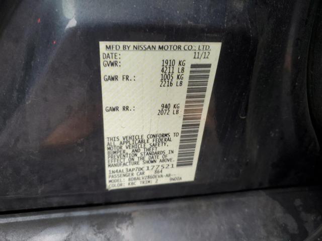 VIN 1N4AL3AP7DC177521 2013 NISSAN ALTIMA no.12