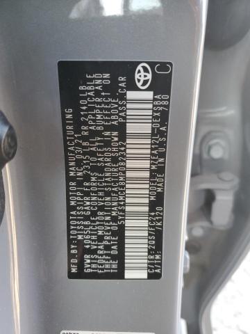 2021 TOYOTA COROLLA SE - 5YFS4MCE8MP082342