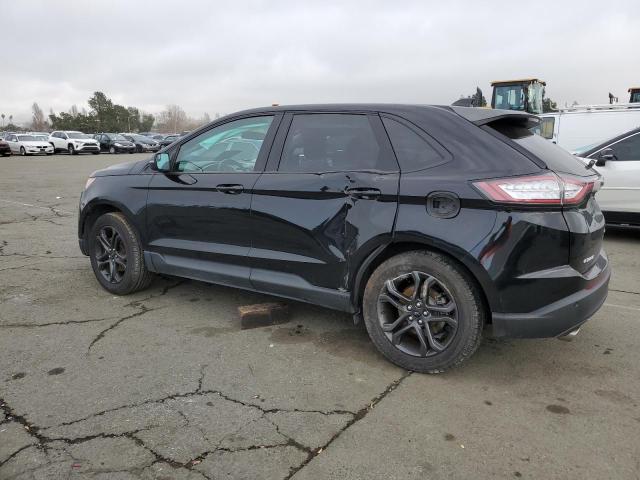 FORD EDGE SEL 2018 black  gas 2FMPK3J9XJBB40396 photo #3