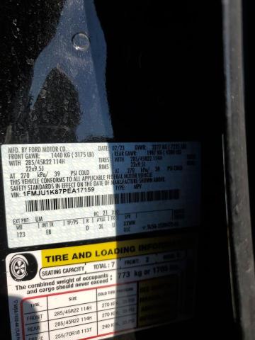 2023 FORD EXPEDITION - 1FMJU1K87PEA17159