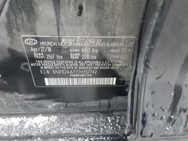 2018 HYUNDAI SONATA SE 5NPE24AF7JH707742