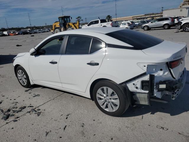 NISSAN SENTRA S 2024 white  gas 3N1AB8BV0RY358842 photo #3