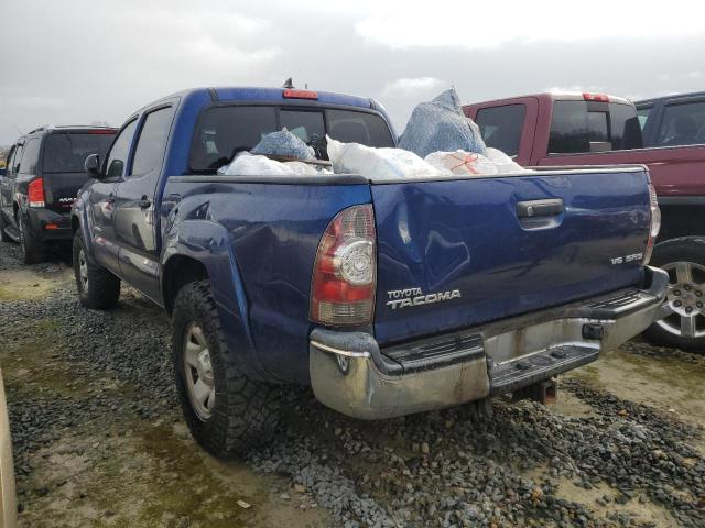 TOYOTA TACOMA DOU 2014 blue crew pic gas 5TFLU4EN7EX094521 photo #3