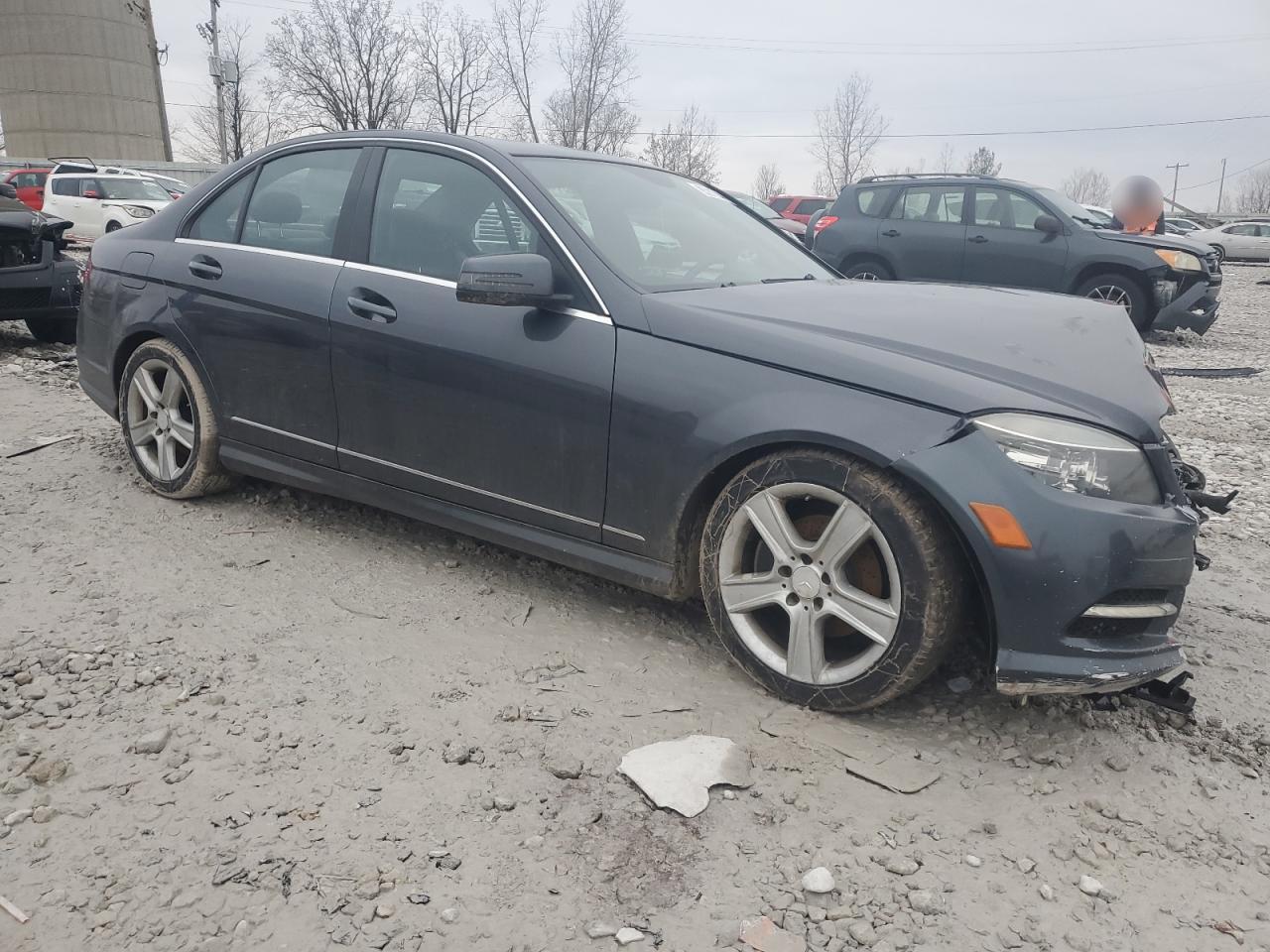 Lot #3029513371 2011 MERCEDES-BENZ C 300 4MAT