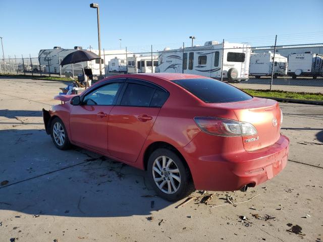 MAZDA 3 I 2013 red  gas JM1BL1VPXD1736617 photo #3