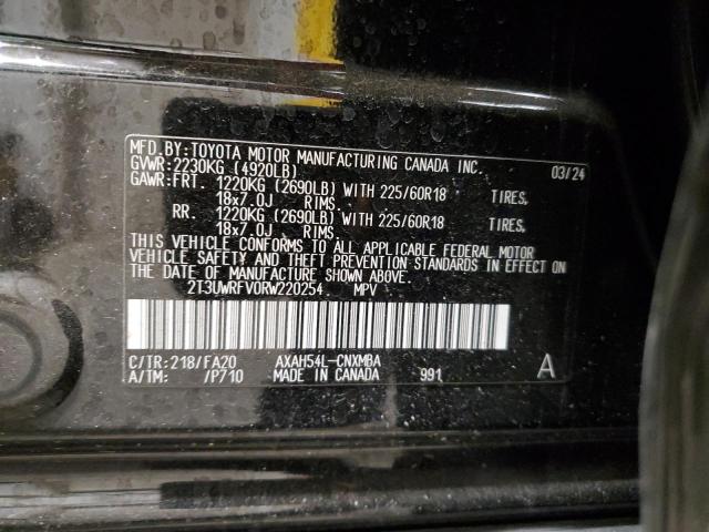 2024 TOYOTA RAV4 WOODL 2T3UWRFV0RW220254