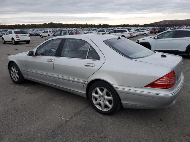 MERCEDES-BENZ S 430 4MAT 2004 silver  gas WDBNG83J64A424124 photo #3