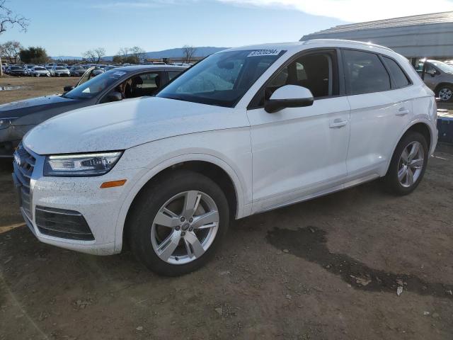 AUDI Q5 PREMIUM 2018 white  gas WA1ANAFY2J2020324 photo #1