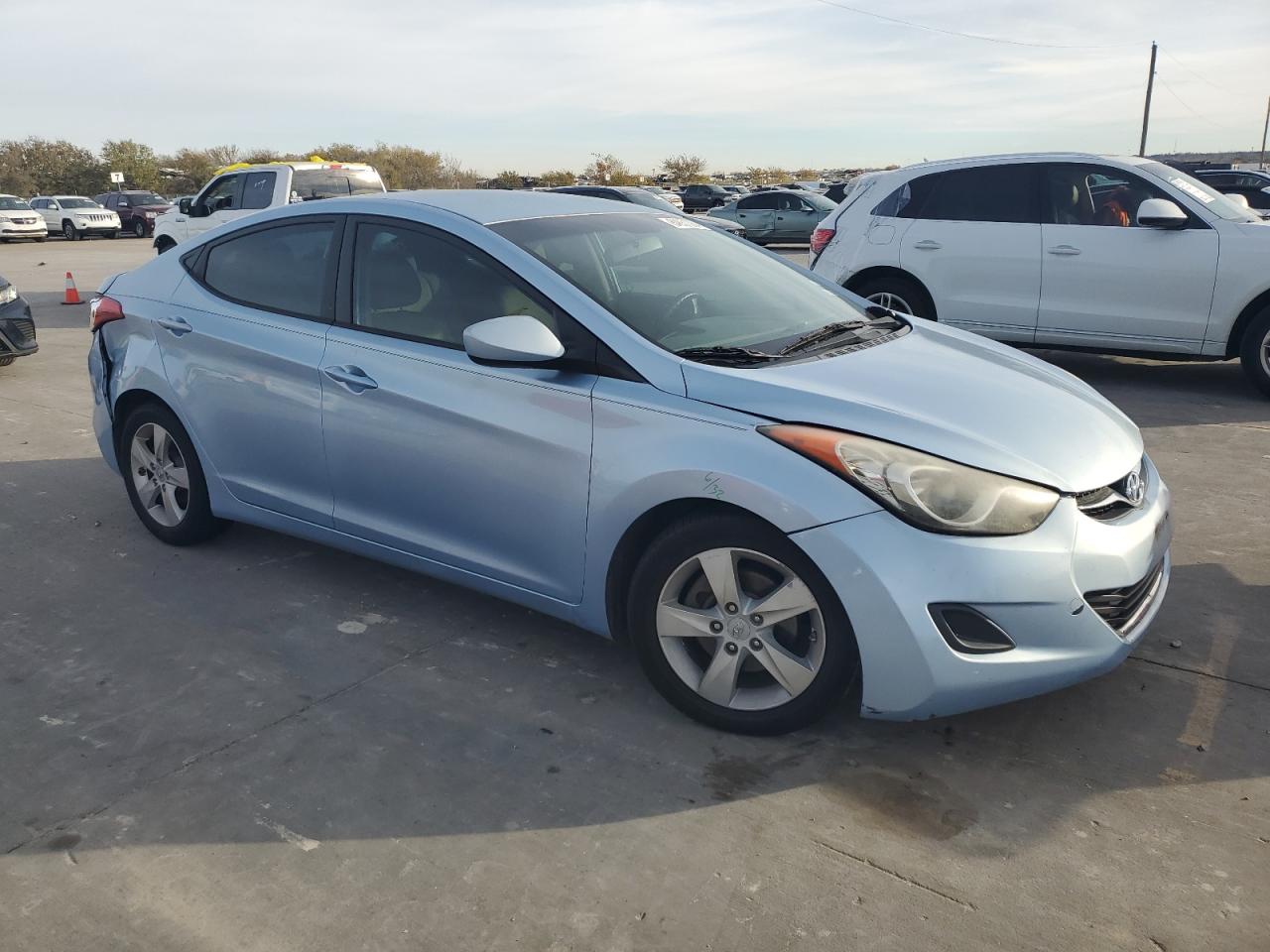 Lot #3027204308 2011 HYUNDAI ELANTRA GL