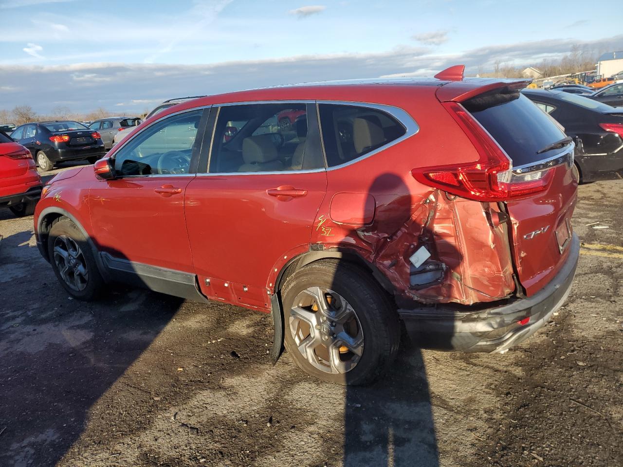 Lot #3033237887 2018 HONDA CR-V EX