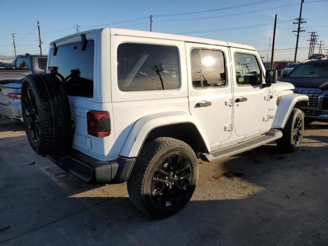 JEEP WRANGLER U 2021 white  hybrid engine 1C4JJXP63MW720240 photo #4