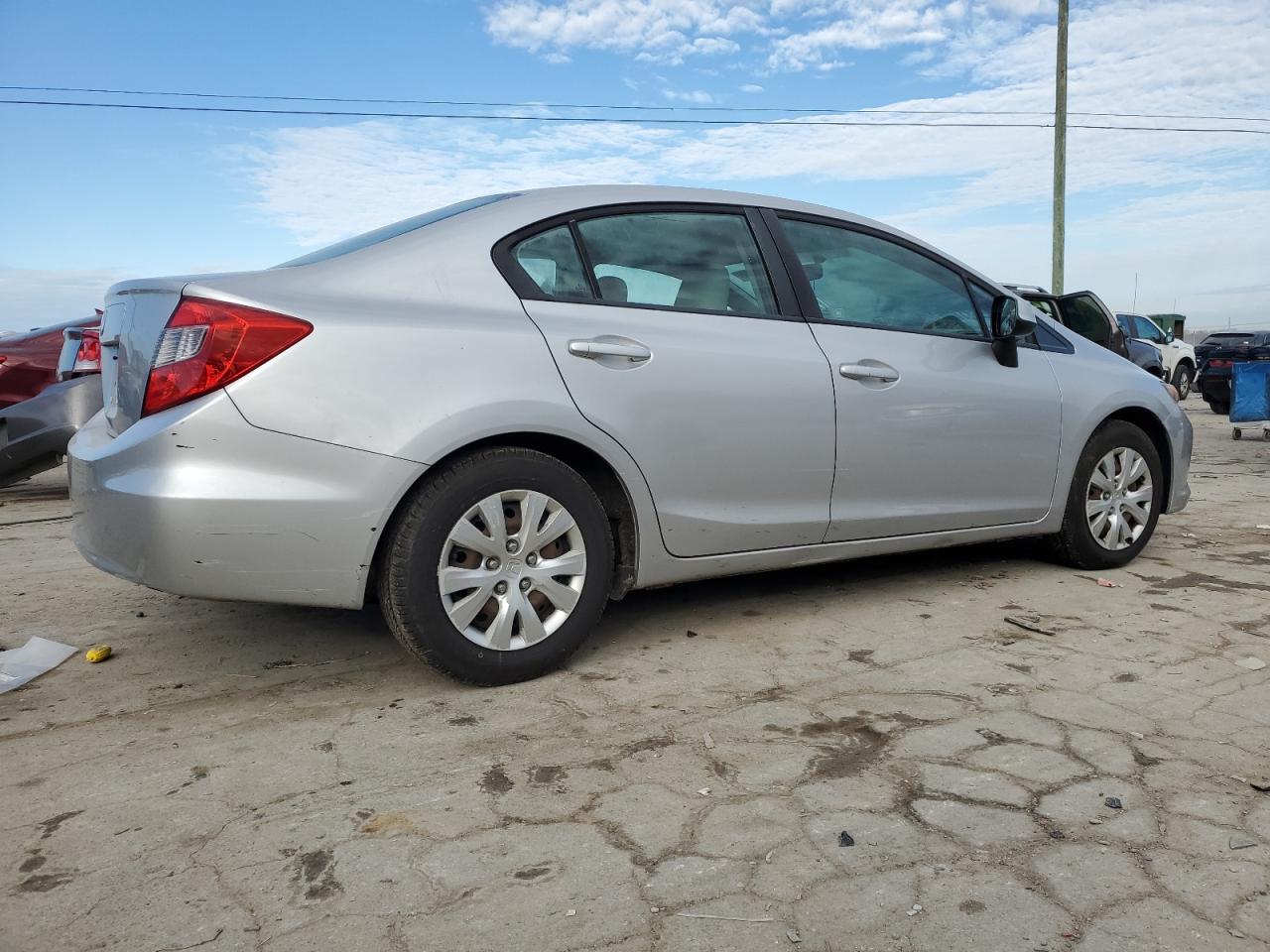 Lot #3036983733 2012 HONDA CIVIC LX