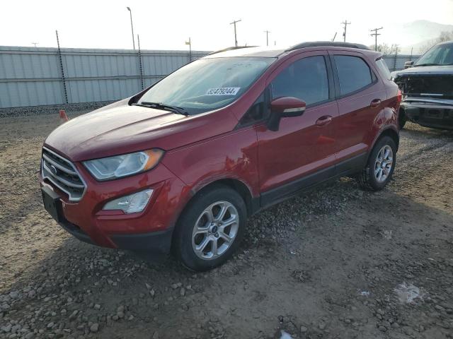 FORD ECOSPORT S 2018 maroon  gas MAJ3P1TE6JC174392 photo #1