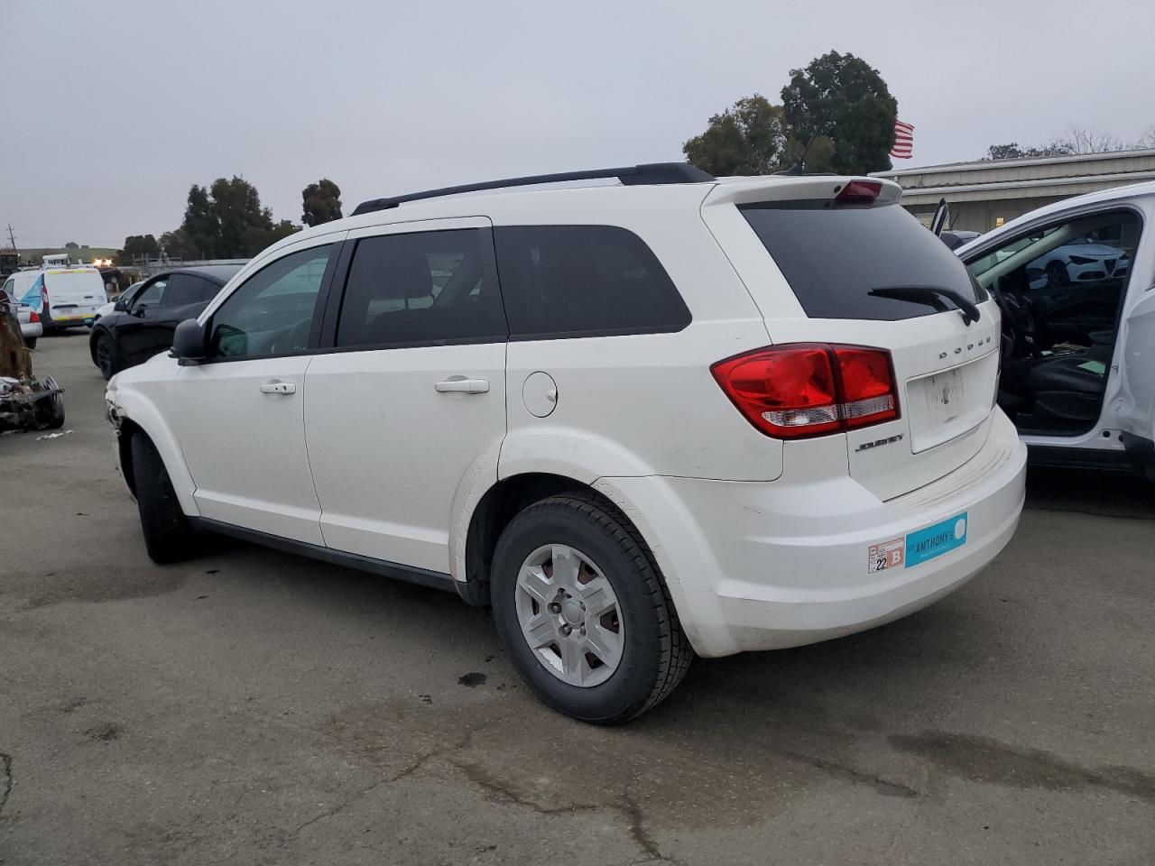 Lot #3051360678 2012 DODGE JOURNEY SE