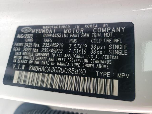 2024 HYUNDAI KONA N LIN - KM8HACA30RU035830