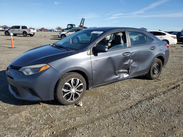 TOYOTA COROLLA L 2015 charcoal  gas 5YFBURHE3FP259615 photo #1