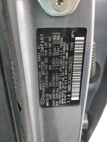 2020 HYUNDAI KONA SEL - KM8K2CAA0LU584310