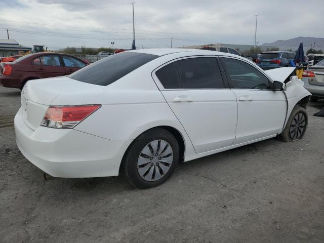 HONDA ACCORD LX 2009 white sedan 4d gas 1HGCP26359A194880 photo #4