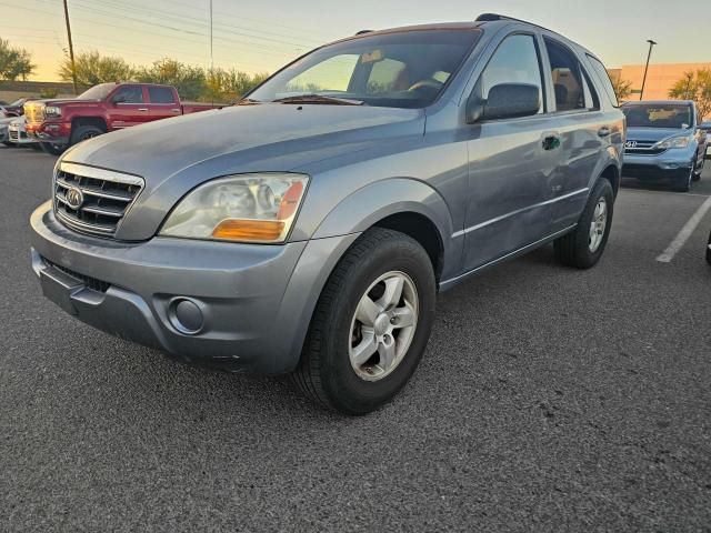 KIA SORENTO EX 2008 charcoal 4dr spor gas KNDJD735585833171 photo #3