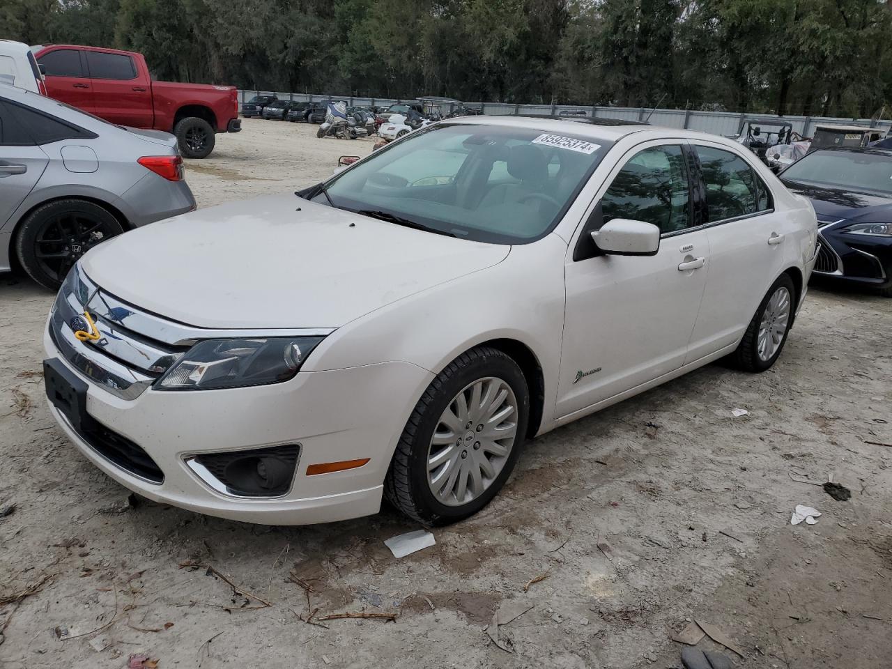 Lot #3030714113 2011 FORD FUSION HYB