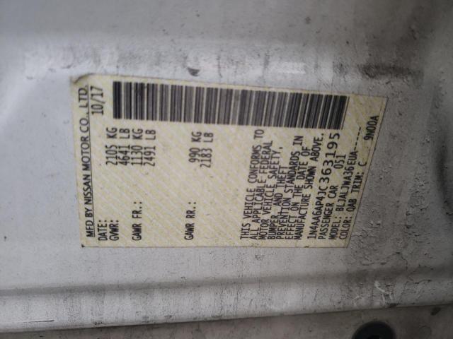 2018 NISSAN MAXIMA 3.5 - 1N4AA6AP4JC363195